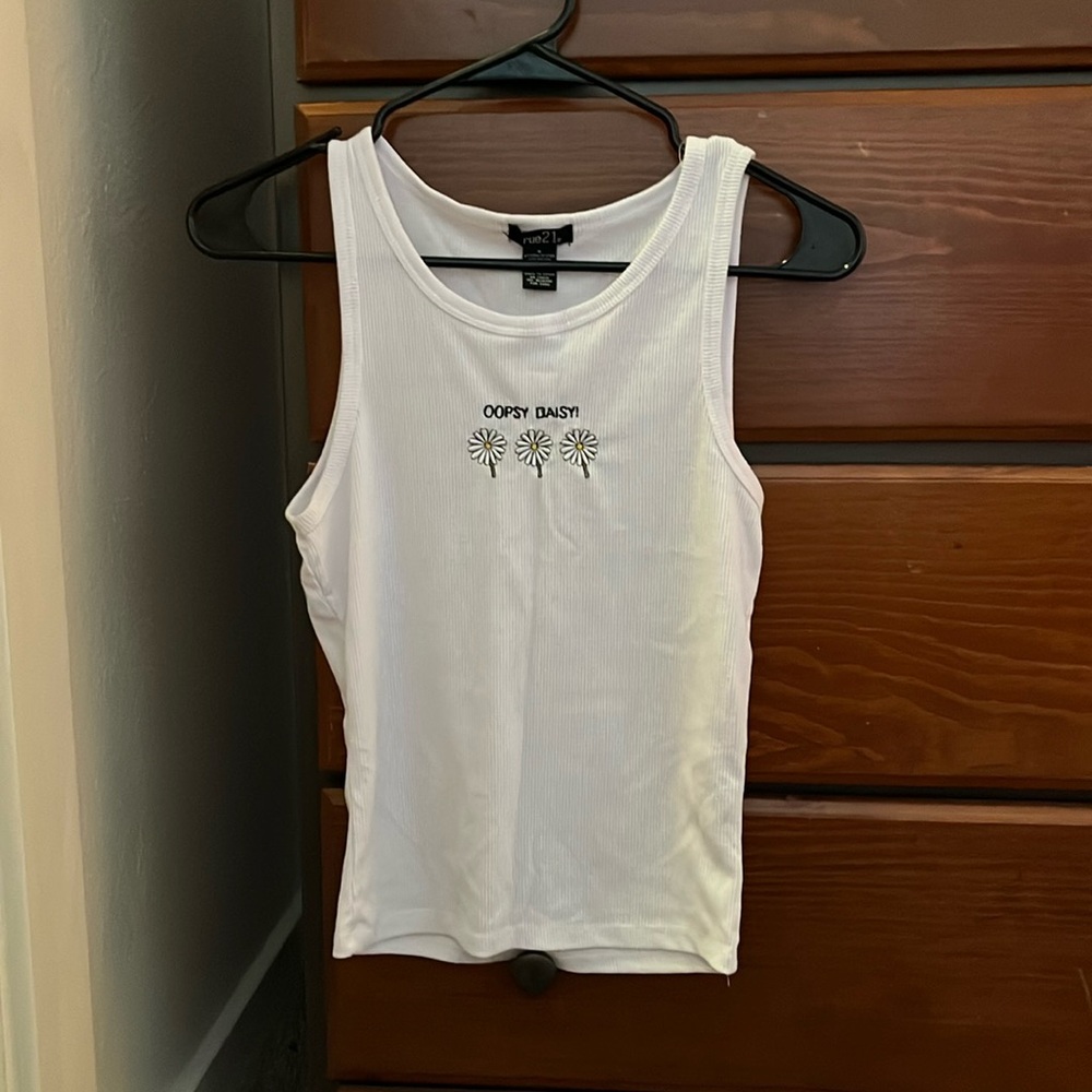 Flower tank top